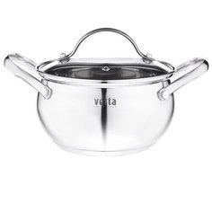 Кастрюля Vetta Женева 822-085, 4.9 л, стальной