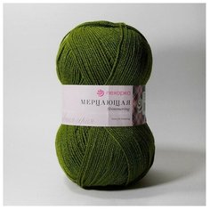 Пряжа Пехорка Мерцающая 5шт, 96 % акрил, 4 % люрекс, 100 г, 430 м, 5 шт., 32 табак