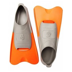 Ласты с закрытой пяткой MAD WAVE Pool Colour Short оранжевый 36-37