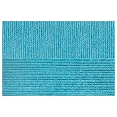 Пряжа для вязания ПЕХ Кроссбред Бразилия (50% шерсть, 50% акрил) 5х100г/490м цв.583 бирюза Пехорка ПЕХ.крос.браз.583