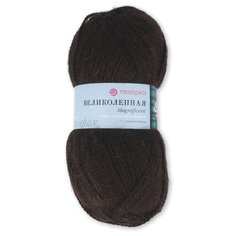 Пряжа Пехорка Великолепная, 30 % ангора, 70 % акрил, 100 г, 300 м, 17 шоколад
