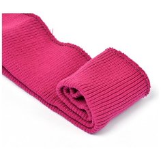 Подвяз 8х70 см 100% ПАН ПРЦ-32/2 рапорт 2х2 плетение ластик цв. 537/4 фуксия 5шт TBY