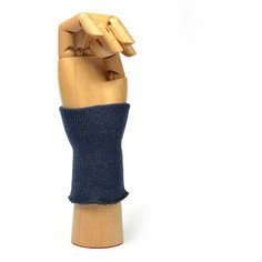 Манжеты 8х10 см 100% ПАН МРЦ-32/2 рапорт 1х1 плетение ластик цв. 877/2 т. джинсовый 10 пар TBY