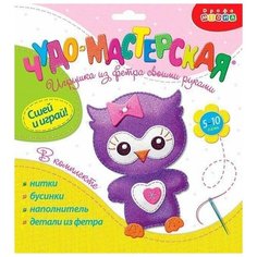 Игрушка из фетра своими руками. Совёнок Дрофа Медиа