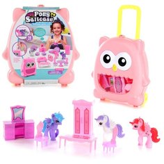 Набор мебели с единорогами в чемодане Veld co 109567 20 предм.