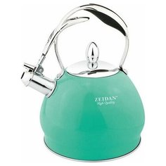 Чайник Zeidan Z-4266-01 бирюза со свистком 3,0л
