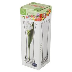 Ваза высота -19,5 см Bohemia Crystal 674-451