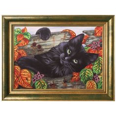 Алмазная мозаика Преобрана "Приносящий удачу", 28 см х 38 см. 0112