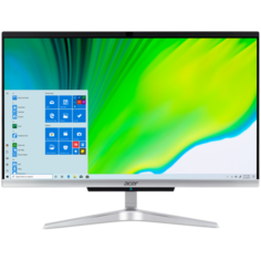 Моноблок Acer Aspire C22-420 21.5" FHD/Ryzen 3 3250U/8GB/256GB/Radeon Graphics/Windows 10 Home 64-bit/NoODD/серебристый (DQ.BFRER.008)