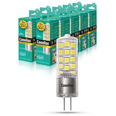 Набор из 10 светодиодных лампочек Camelion LED6-G9-NF/830/G9