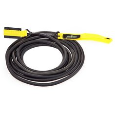 Трос латексный Long Safety cord, 2,2-6,3 kg, Black/Yellow, MAD WAVE