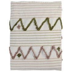 Покрывало из хлопка Tkano с бахромой из коллекции Ethnic, 180х250 см