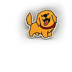 Значок деревянный PaperFox с надписью Стоп Covid-19, пин бижутерия, брошь женская. Подарок женщине, другу, парню, маме, подруге, на день рождения коллеге, сюрприз девушке, любимому мужу, ребенку, сувенир детский, девочке, мальчику. Цвет: красный. 45Х4