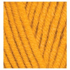 Пряжа для вязания Ализе Superlana maxi (25% шерсть, 75% акрил) 5х100г/100м цв.002 шафран Alize