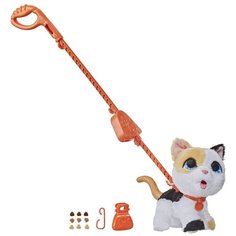 Робот FurReal Friends "Шаловливый питомец Кошка, большая", оранжевый/белый