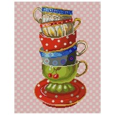 Чашки (рис. на габардине 39х29) 39х29 Конек 9714) Конёк