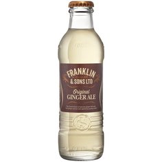 Тоник Franklin & Sons Original Ginger Ale, 12 шт по 200 мл, Великобритания
