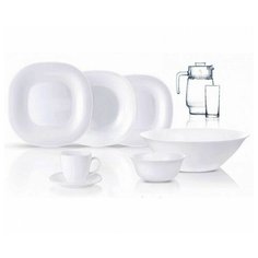 Столовый сервиз Luminarc Carine White N4781 46 пр.