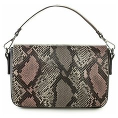 Сумка кроссбодиAFINA, натуральная кожа,питон