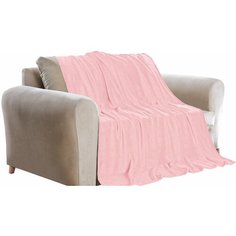 Покрывало Guten Morgen Розовый (фланель), 200 х 220 см, розовый