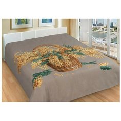 Плед Guten Morgen Мимоза, 150 х 200 см, желтый