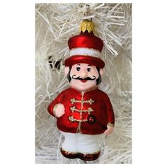 Елочная игрушка Элита Дрессировщик ГФ-626, красный, 11.5 см Elita