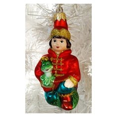 Елочная игрушка Элита Иван Царевич ГФ-618, красный, 13 см Elita