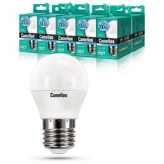 Набор из 10 светодиодных лампочек Camelion LED12- G45/845/E27