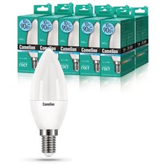 Набор из 10 светодиодных лампочек Camelion LED10- C35/845/E14