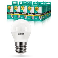 Набор из 10 светодиодных лампочек Camelion LED12- G45/830/E27