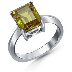 Silver WINGS Кольцо с султанитами из серебра 210006-32-267, размер 17.5