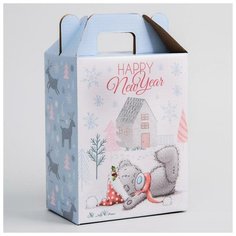 Me to You Коробка подарочная складная "Happy new year", Me To You, 16 х 21 х 10 см
