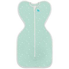 Конверт-мешок Love to Dream Swaddle Up Lite звезды/мятный 3-6 мес.