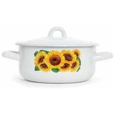 Кастрюля Эстет ЭТ-72447 1.45 л (подсолнухи)