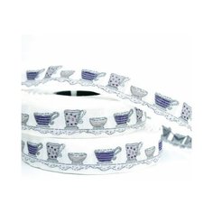 * Тесьма декоративная Чайные чашки, ширина 20мм, Acufactum Ute Menze, 35106-04