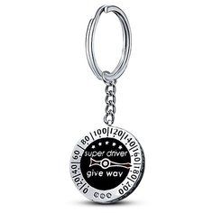 Silver WINGS Брелок из серебра с эмалью и кубическим цирконием 07u001s-148