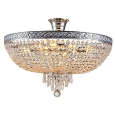 Потолочная люстра хрустальная BAROCCO 81404/8C CHROME (Natali Kovaltseva)