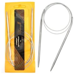 Спицы для вязания круговые Maxwell, металл 80-50 d=5,0 мм 80 см