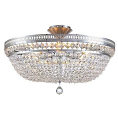 Потолочная люстра хрустальная BAROCCO 81405/8C CHROME (Natali Kovaltseva)