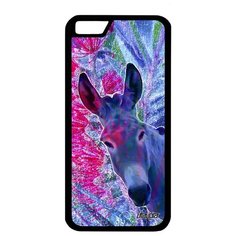 Противоударный чехол на смартфон // iPhone 6S // "Осел" Ишак Лошак, Utaupia, фуксия