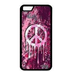 Защитный чехол на смартфон // Apple iPhone 6S // "Peace and Love" & Стрит- арт, Utaupia, цветной