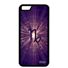 Модный чехол на смартфон // iPhone 6S // "Гороскоп Козерог" Созвездие Zodiac, Utaupia, фиолетовый