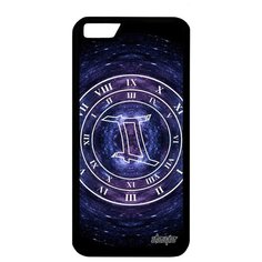Стильный чехол на смартфон // Apple iPhone 6S // "Зодиак Близнецы" Созвездие Календарь, Utaupia, синий