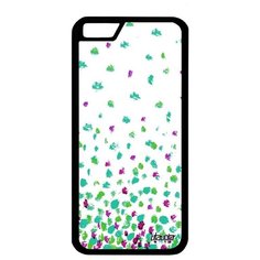 Противоударный чехол на смартфон // Apple iPhone 6S // "Снег" Пятна Хлопья, Utaupia, белый