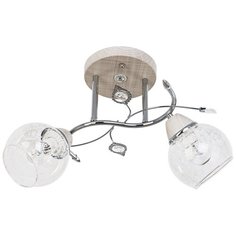 ЭкономСвет Люстра ЭкономСвет "2319LMx2". Бежевый+хром