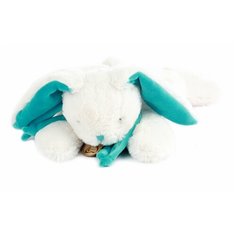 Мягкая игрушка Кролик 60 см белый/бирюзовый Lapkin