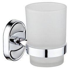 Стакан для зубных щеток Ростовская Мануфактура Сантехники A6020, хром