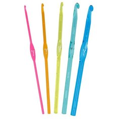 Набор крючков для вязания d3.0 - 7.0мм, 15 см., 5шт., SV-01. Gamma