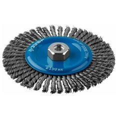 ЗУБР "профессионал". 35192-150_z02 Щетка дисковая для УШМ, плетеные пучки стальной проволоки 0,5мм, 150ммхМ14