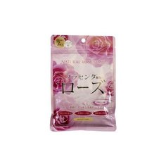 Курс натуральных масок для лица с экстрактом розы, JAPAN GALS 7 шт.